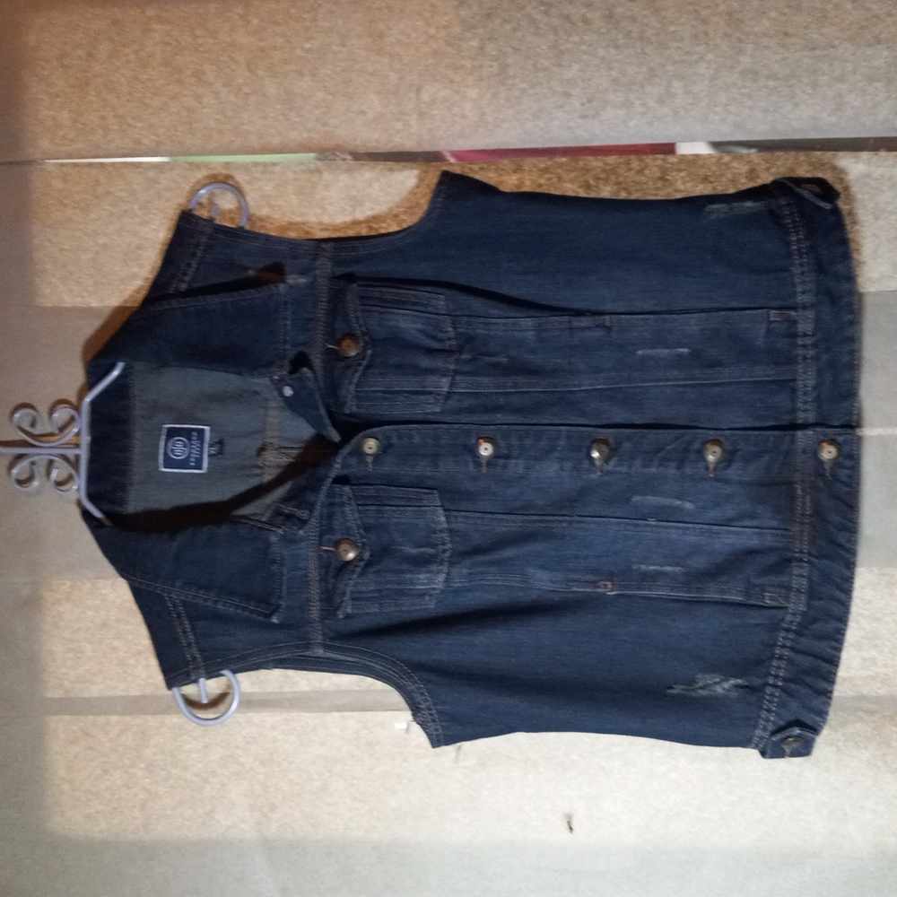 Boom boom jeans vest jacket. Denim
